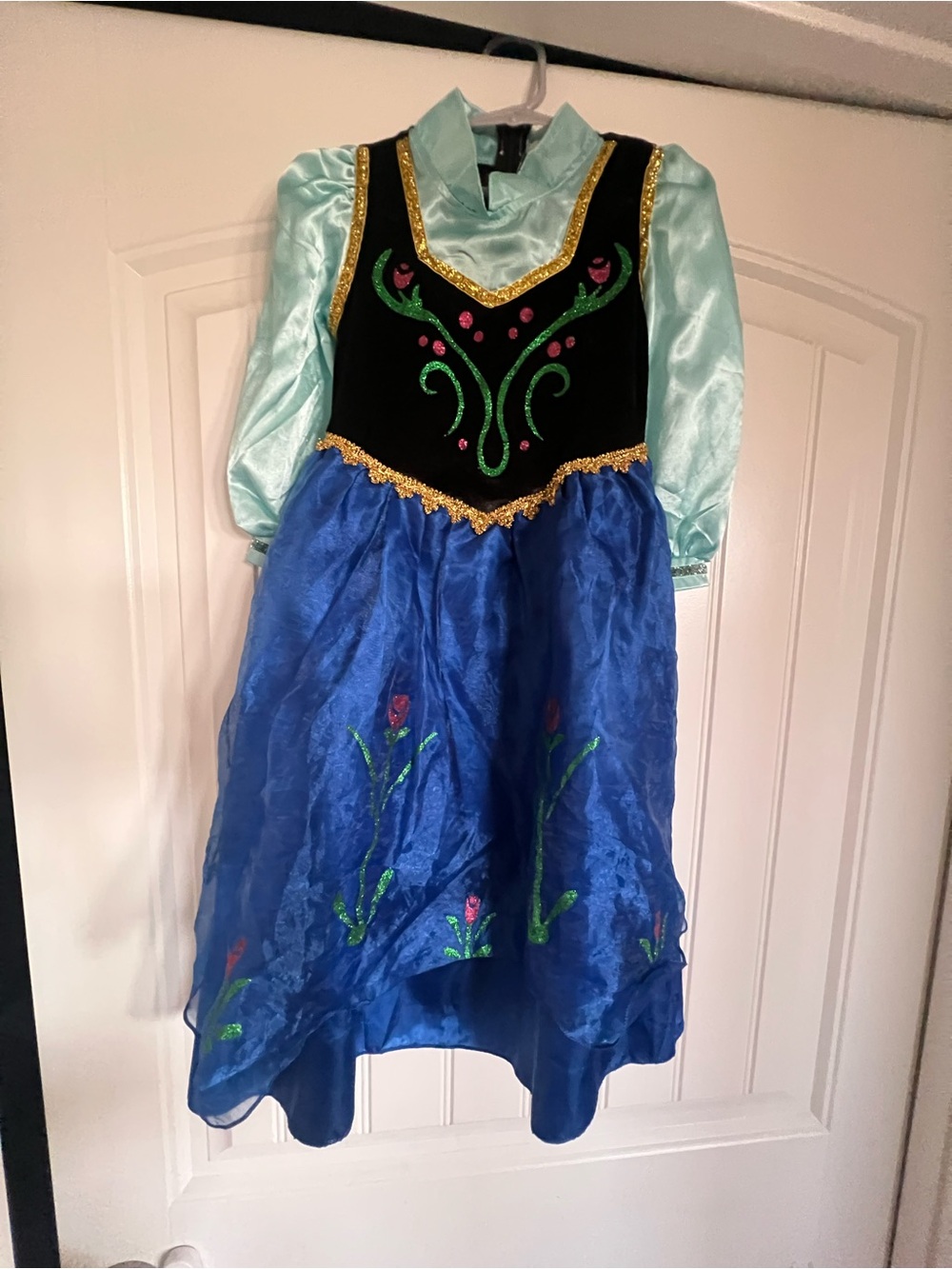 Disney inspired Anna Princess Costume Dress - size 3t/4t